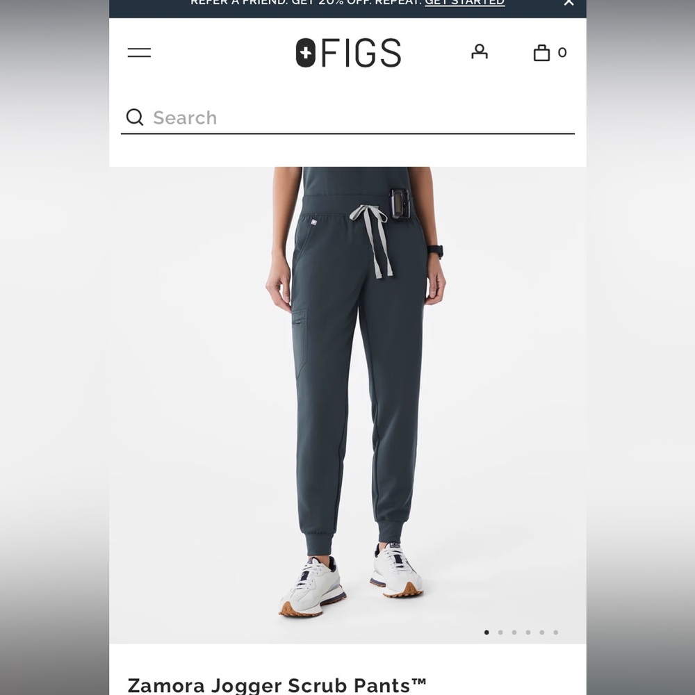 NWT Figs Zamora Jogger Scrub Pants Small/Petite